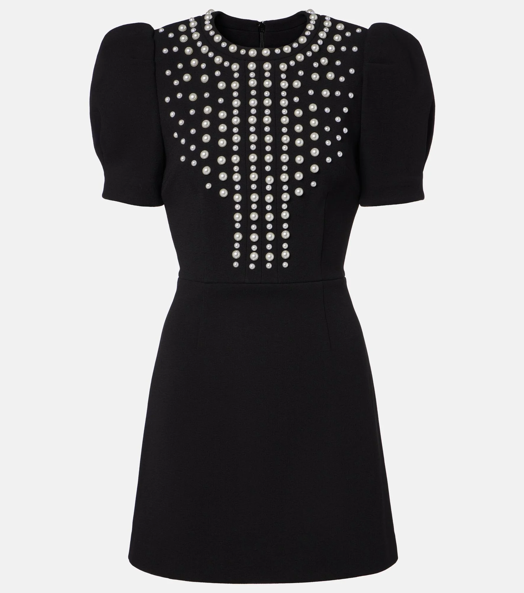 Pearly embellished minidress - 1