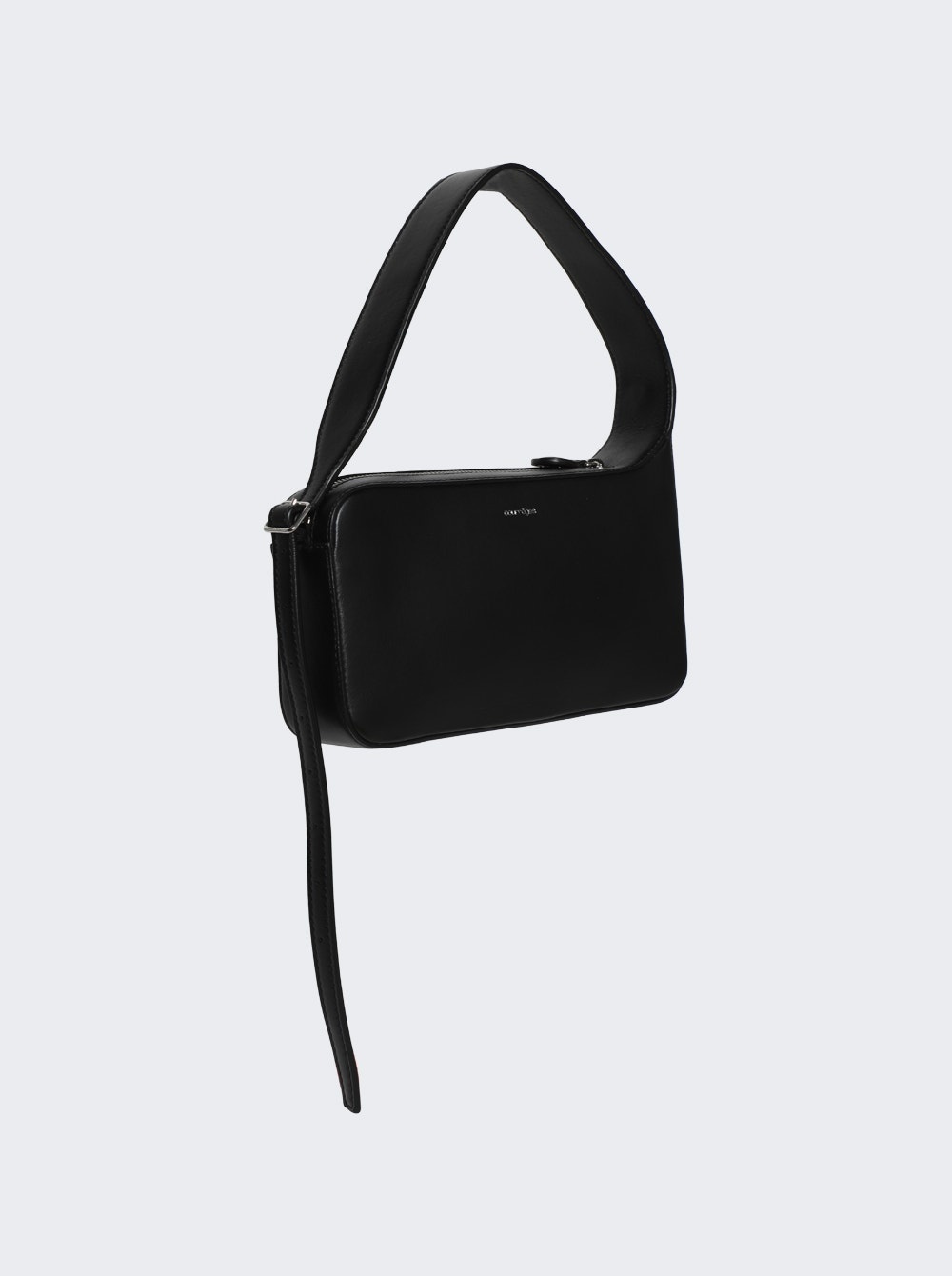 Leather Racer Bag Black - 4
