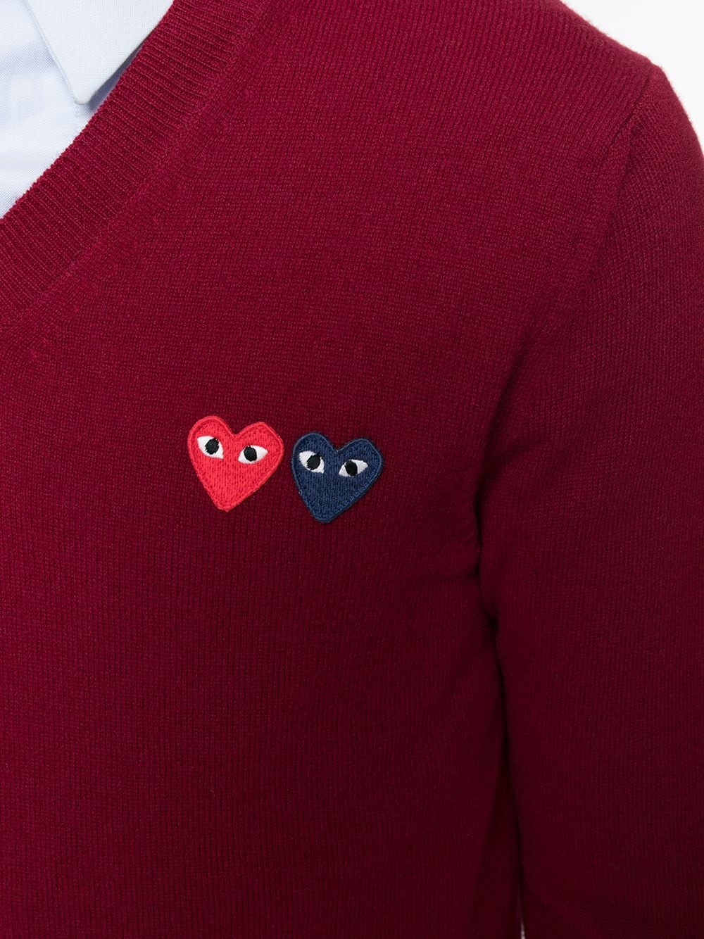 heart logo knitted jumper - 5