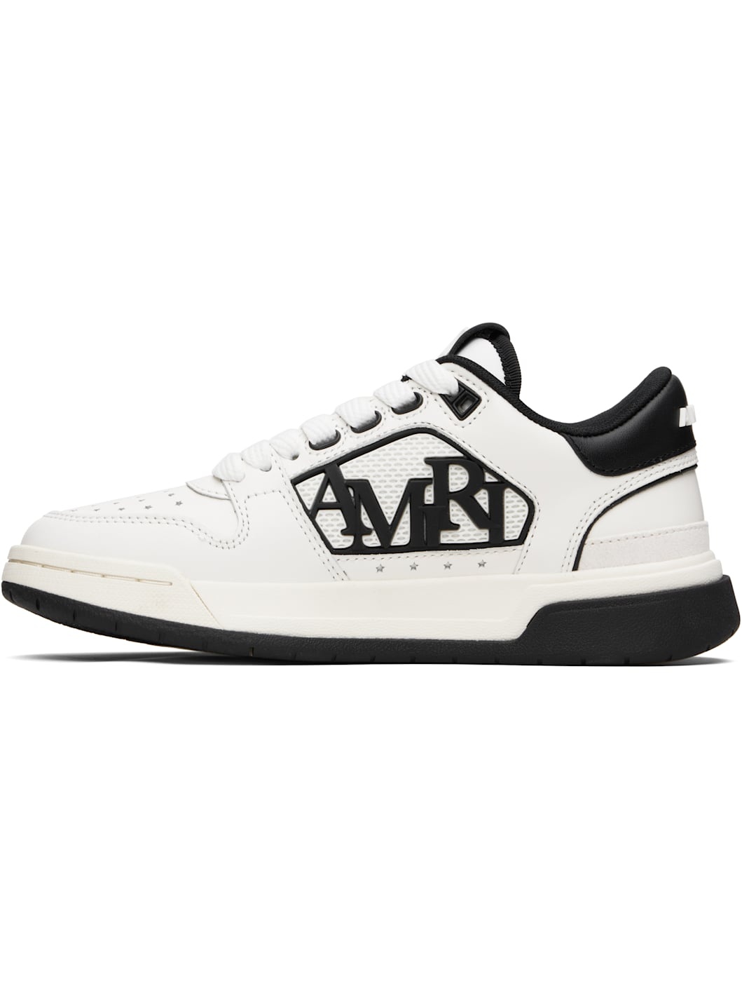 Black & White Classic Low Sneakers - 3
