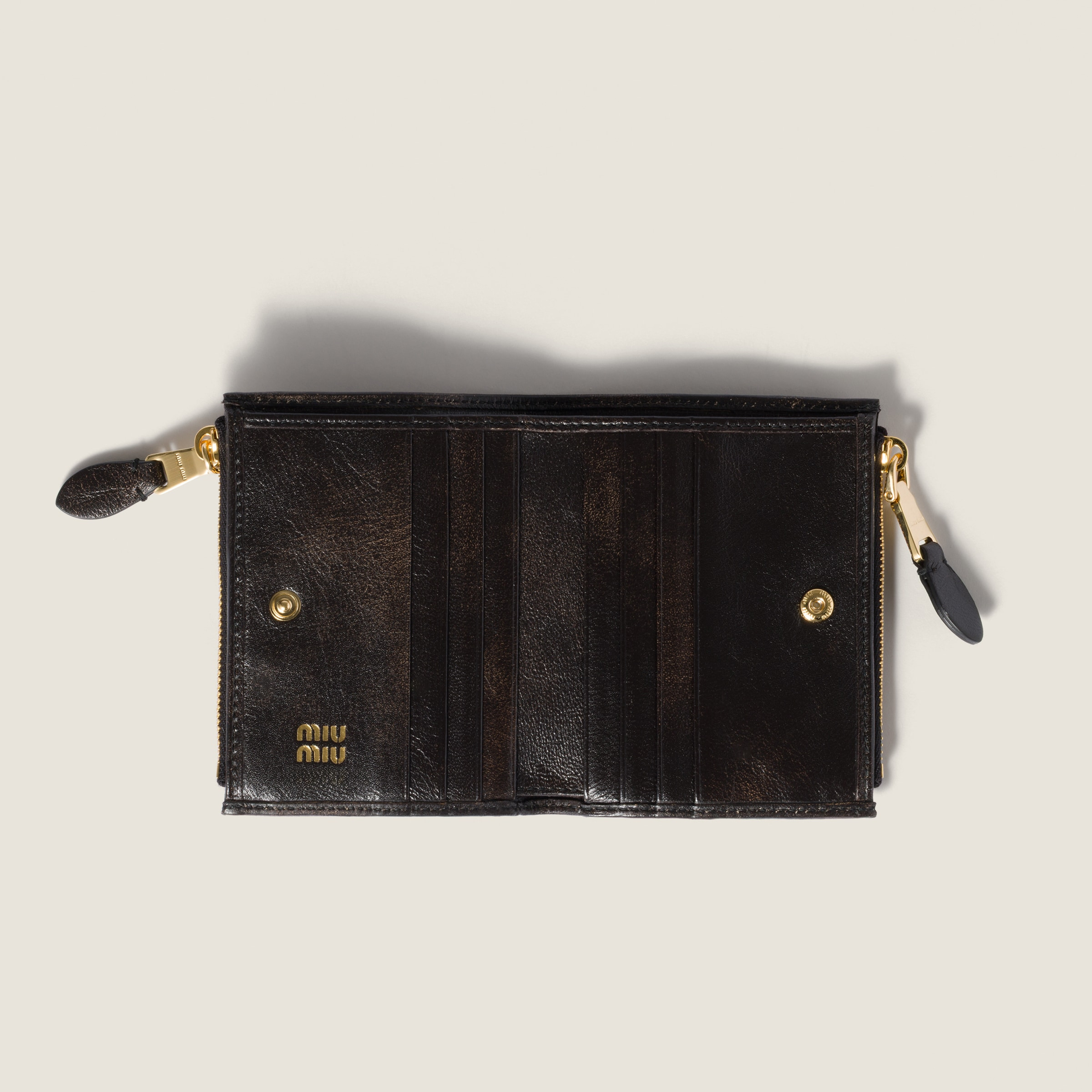 Small nappa leather wallet - 2