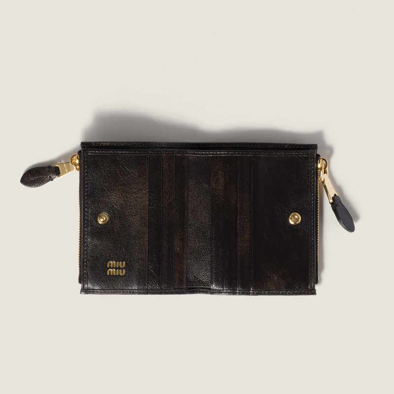 Miu Miu Small nappa leather wallet outlook