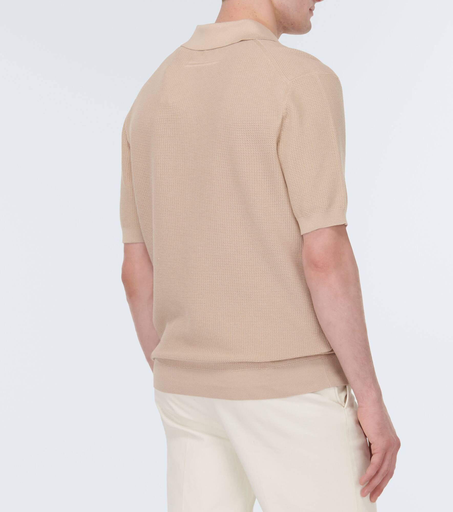 Cotton polo shirt - 4