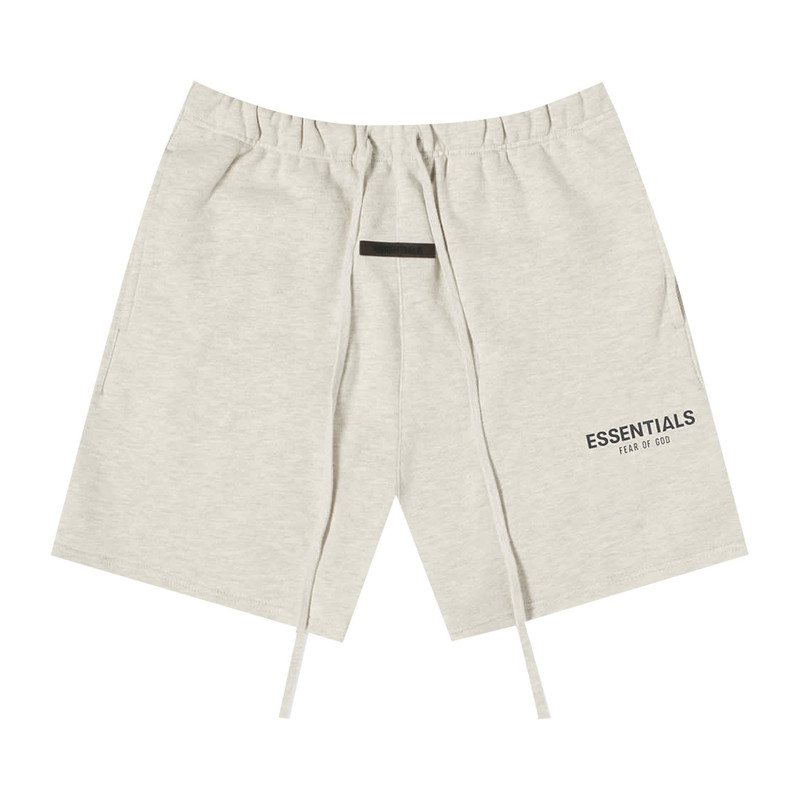 ESSENTIALS Fear of God Essentials Sweat Shorts 'Oatmeal' outlook