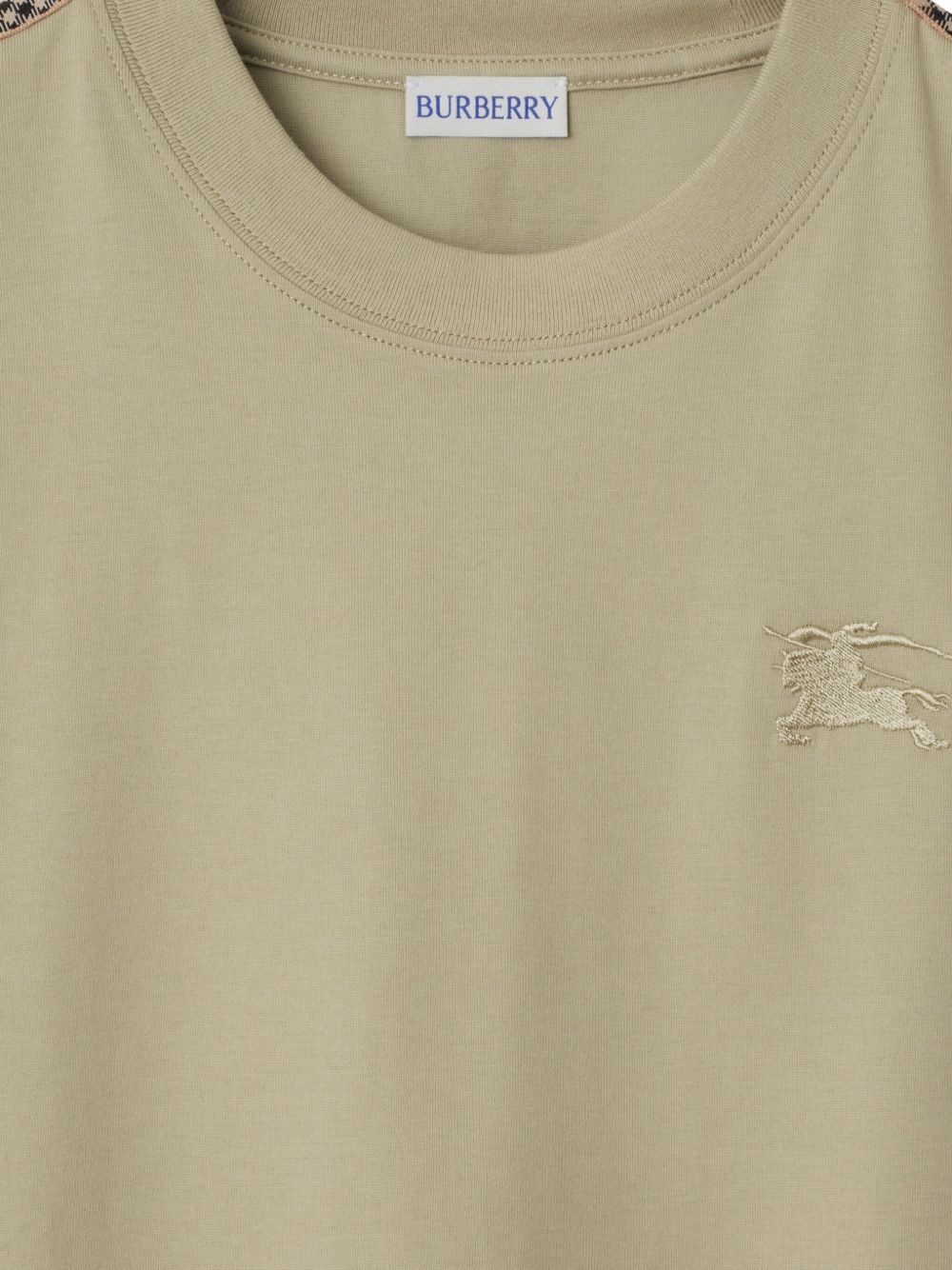 logo-embroidered T-shirt - 2
