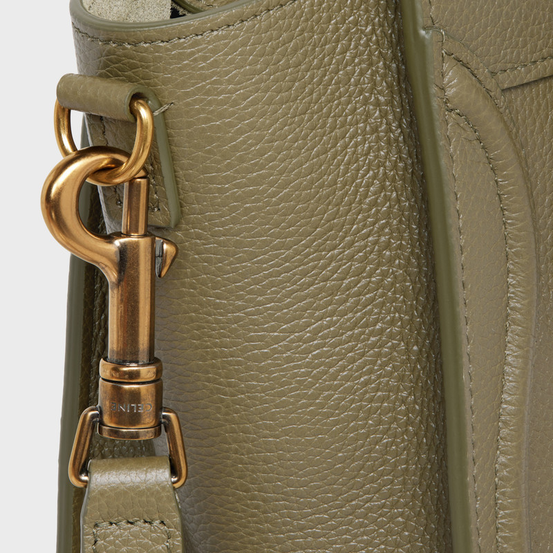 Nano Luggage bag in drummed calfskin 5