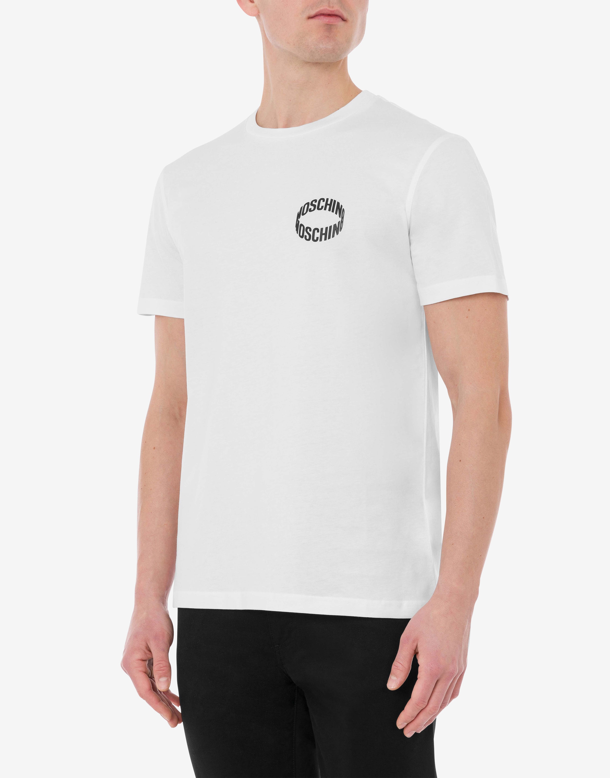 MOSCHINO LOOP JERSEY T-SHIRT - 2