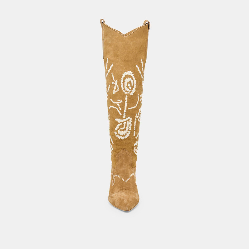 WILDE BOOTS CHESTNUT SUEDE 7