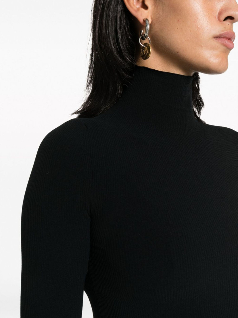ribbed-knit roll-neck jumper 5