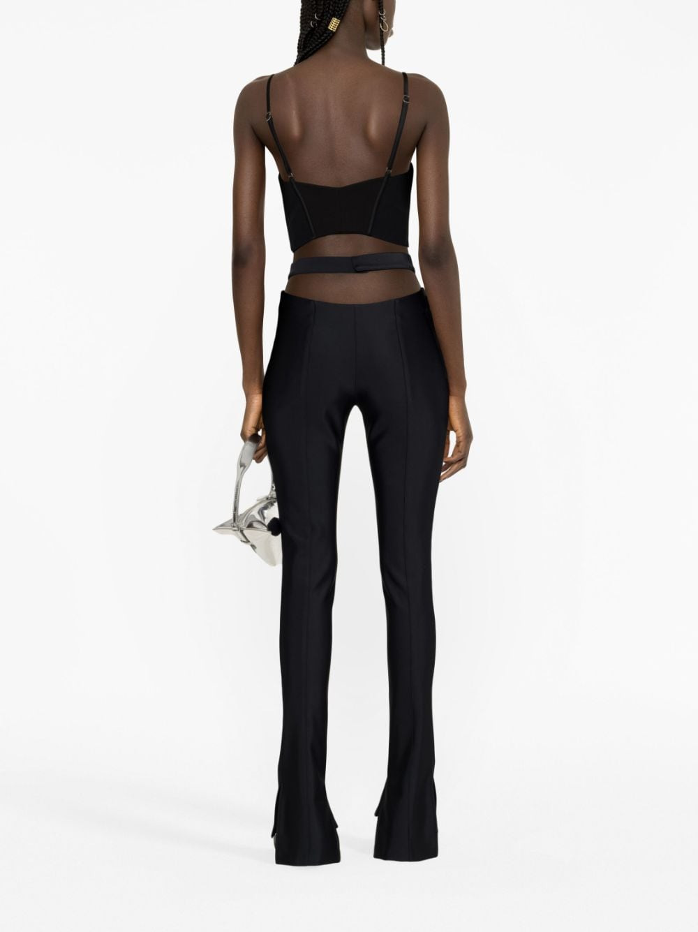 MUGLER Trousers Black - 3