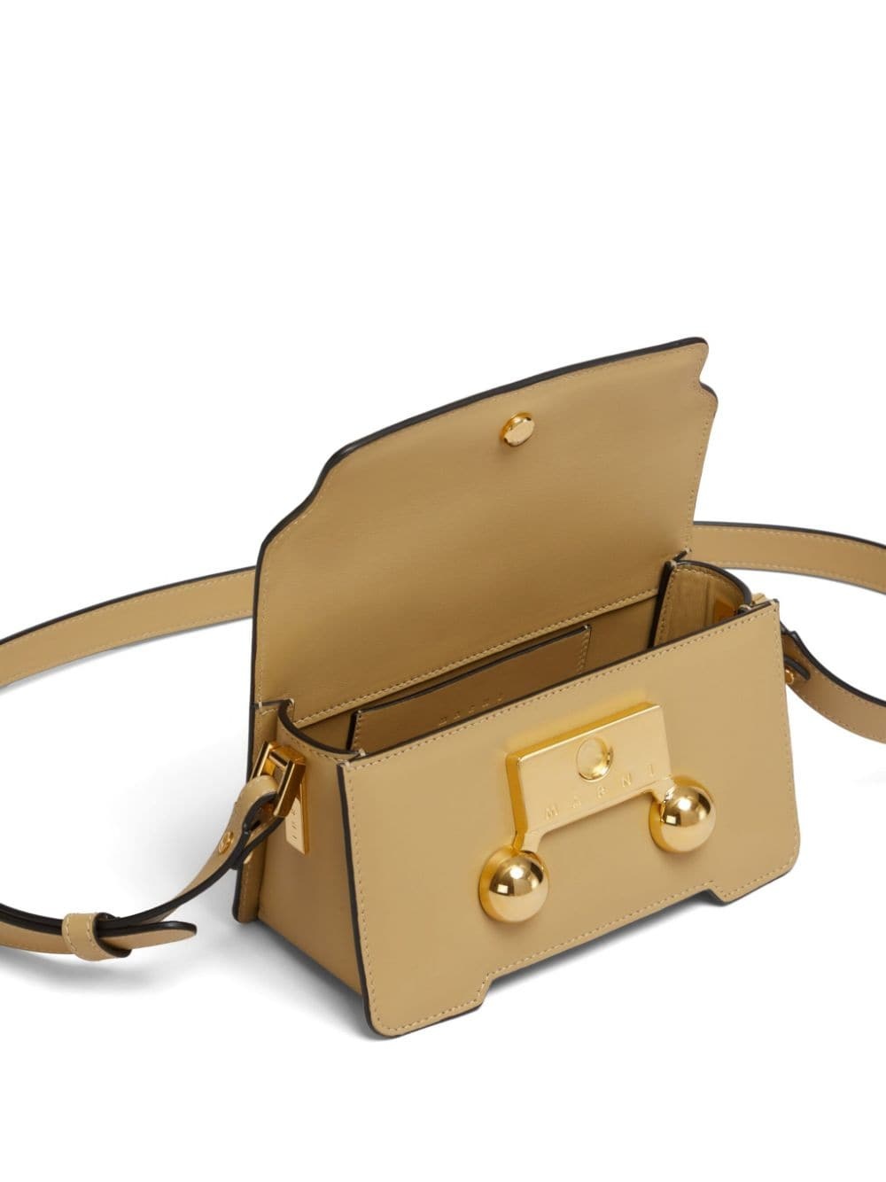 mini Trunkaroo leather shoulder bag - 5
