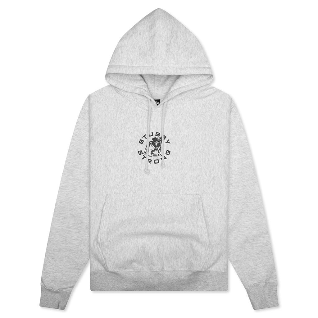 STRONG MAC HOODIE - ASH HEATHER - 1