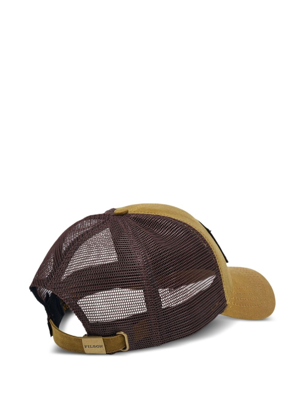 mesh-panel cotton cap - 2