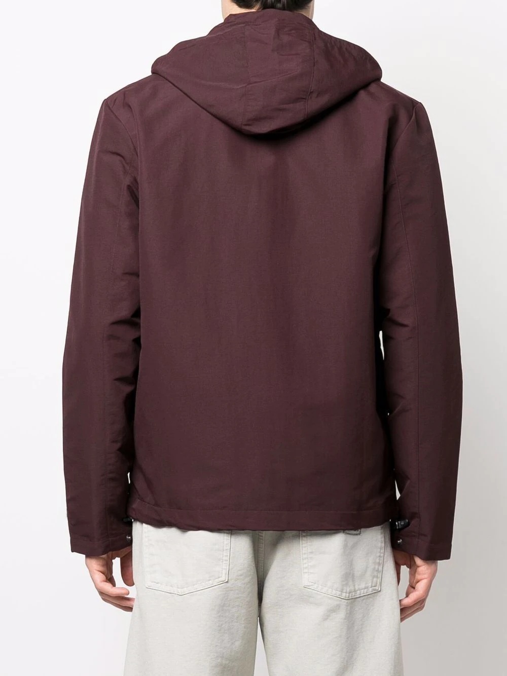 zip-up hooded jacket - 4