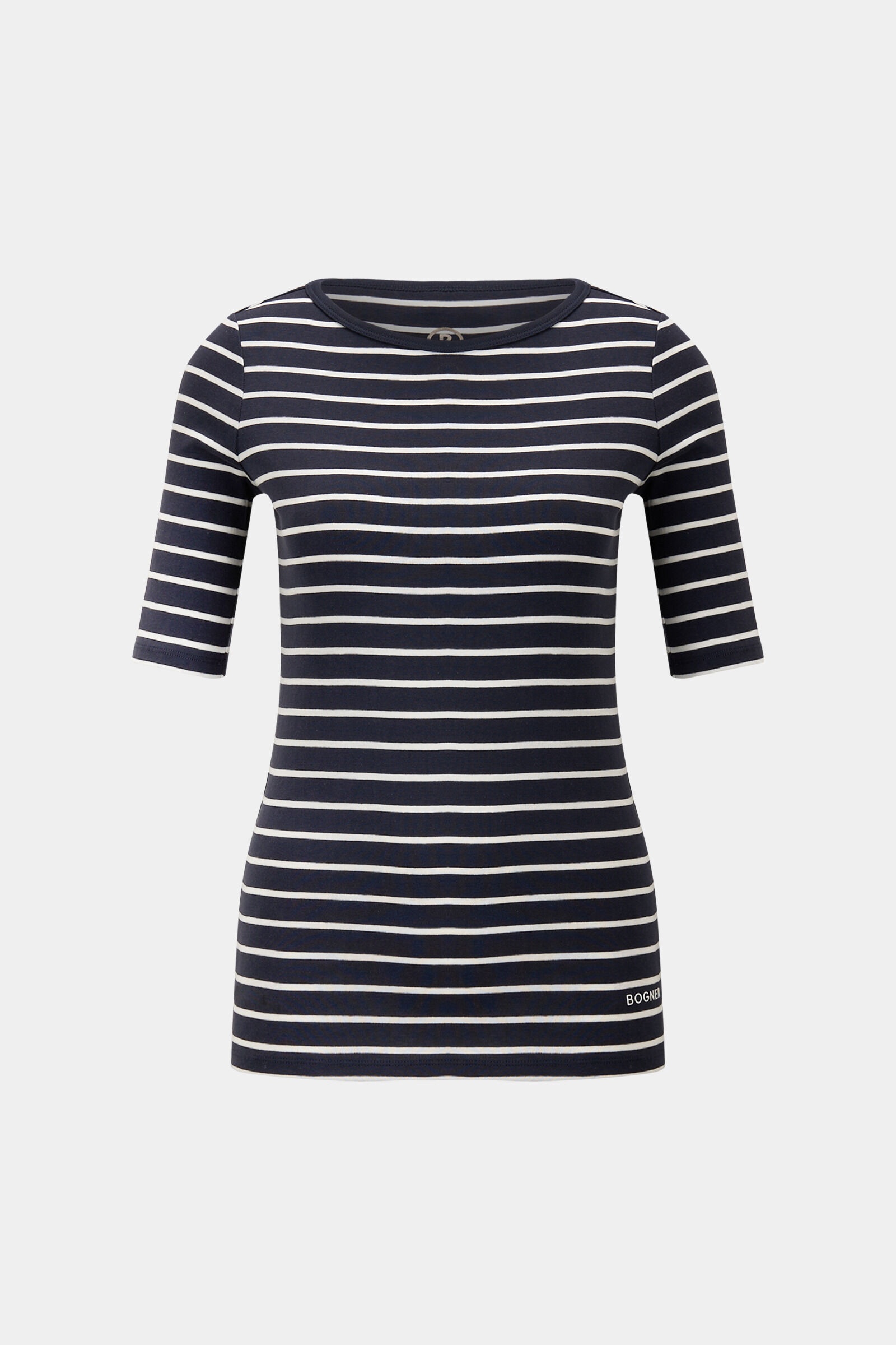 Louna T-shirt in Dark blue/White - 1