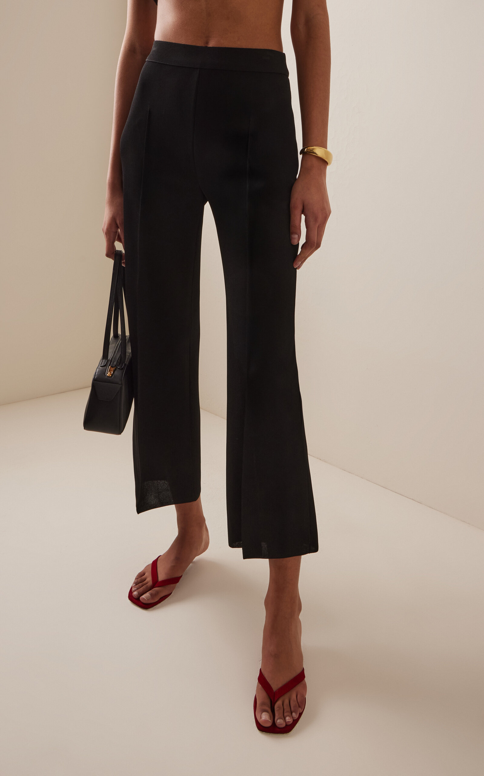 Slinky Kick Cropped Pants black - 3