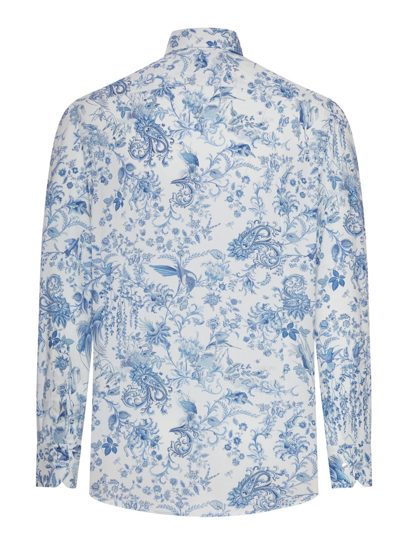 Etro COTTON SHIRT WITH PAISLEY PRINT outlook