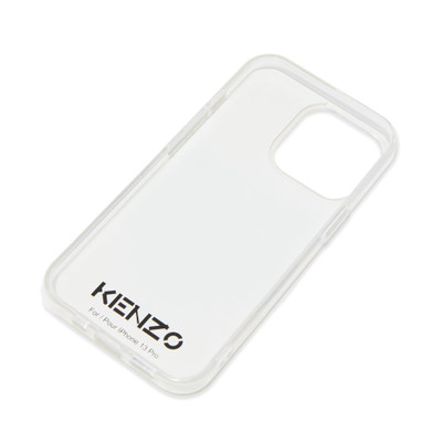 KENZO Kenzo iPhone 13 Pro Tiger Resin Case outlook