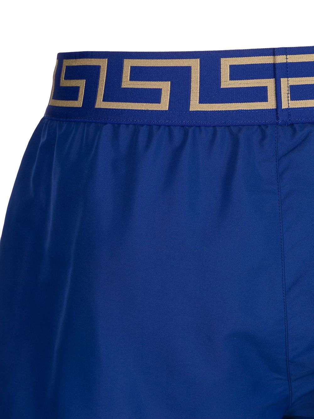 Greca-waistband swim shorts - 3