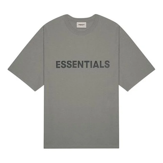 Fear of God Essentials SS20 Graphic Logo Gray Flannel/Charcoal Tee FOG-SS20-406 - 1
