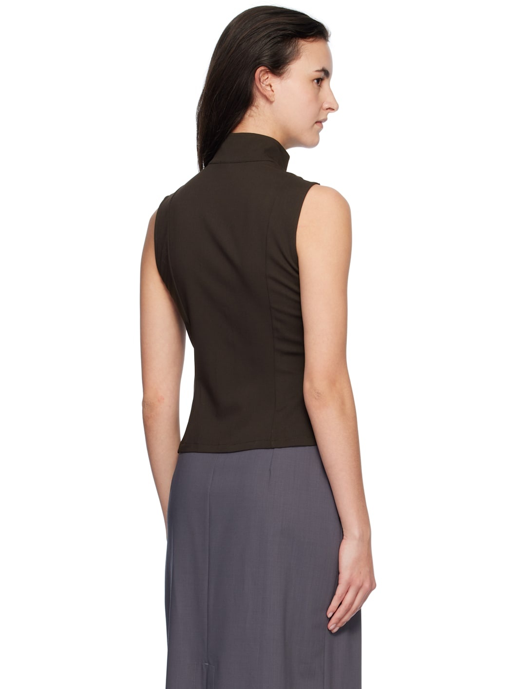 Brown Lis II Tank Top - 3