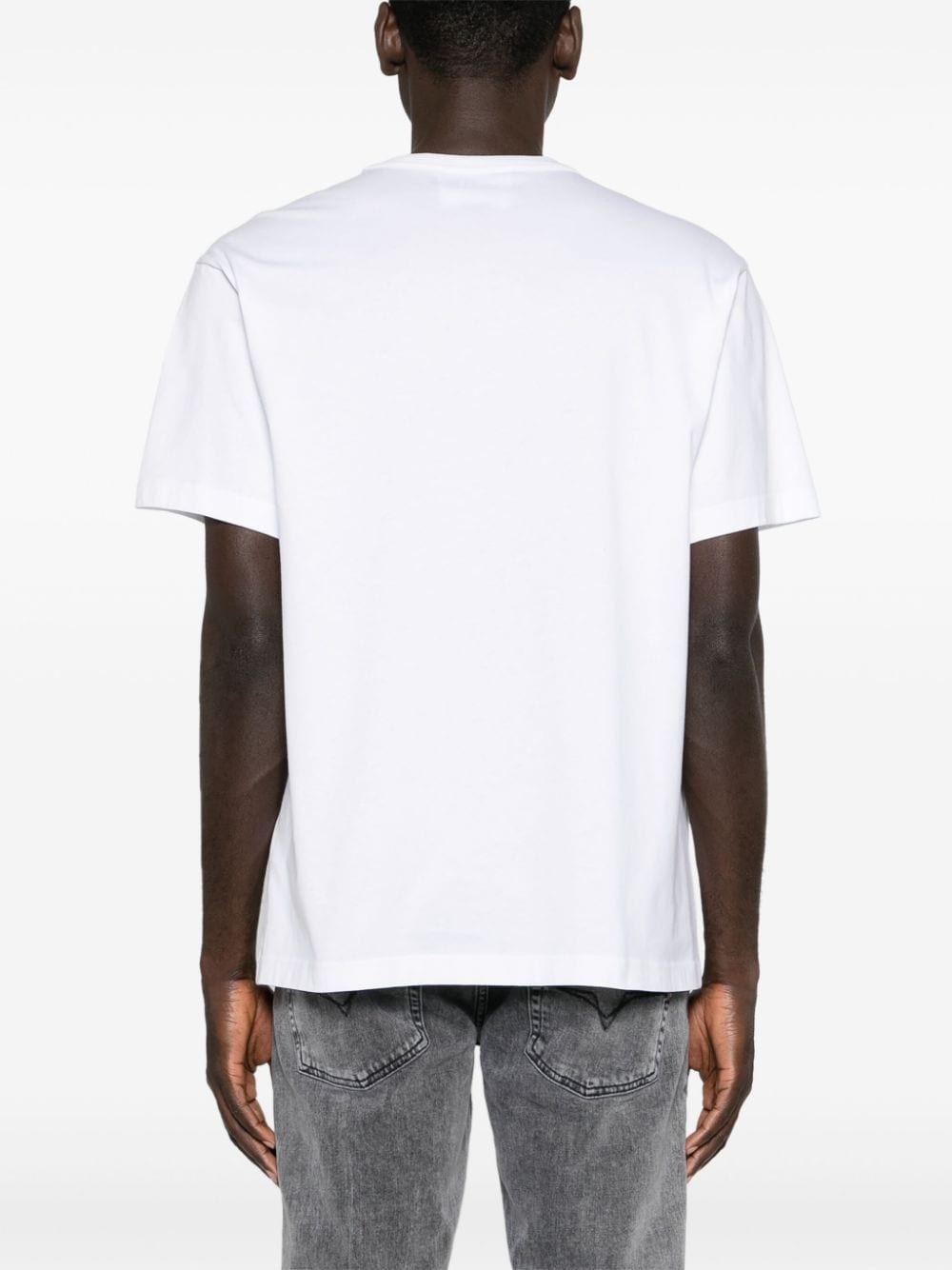 logo-print cotton T-shirt - 4