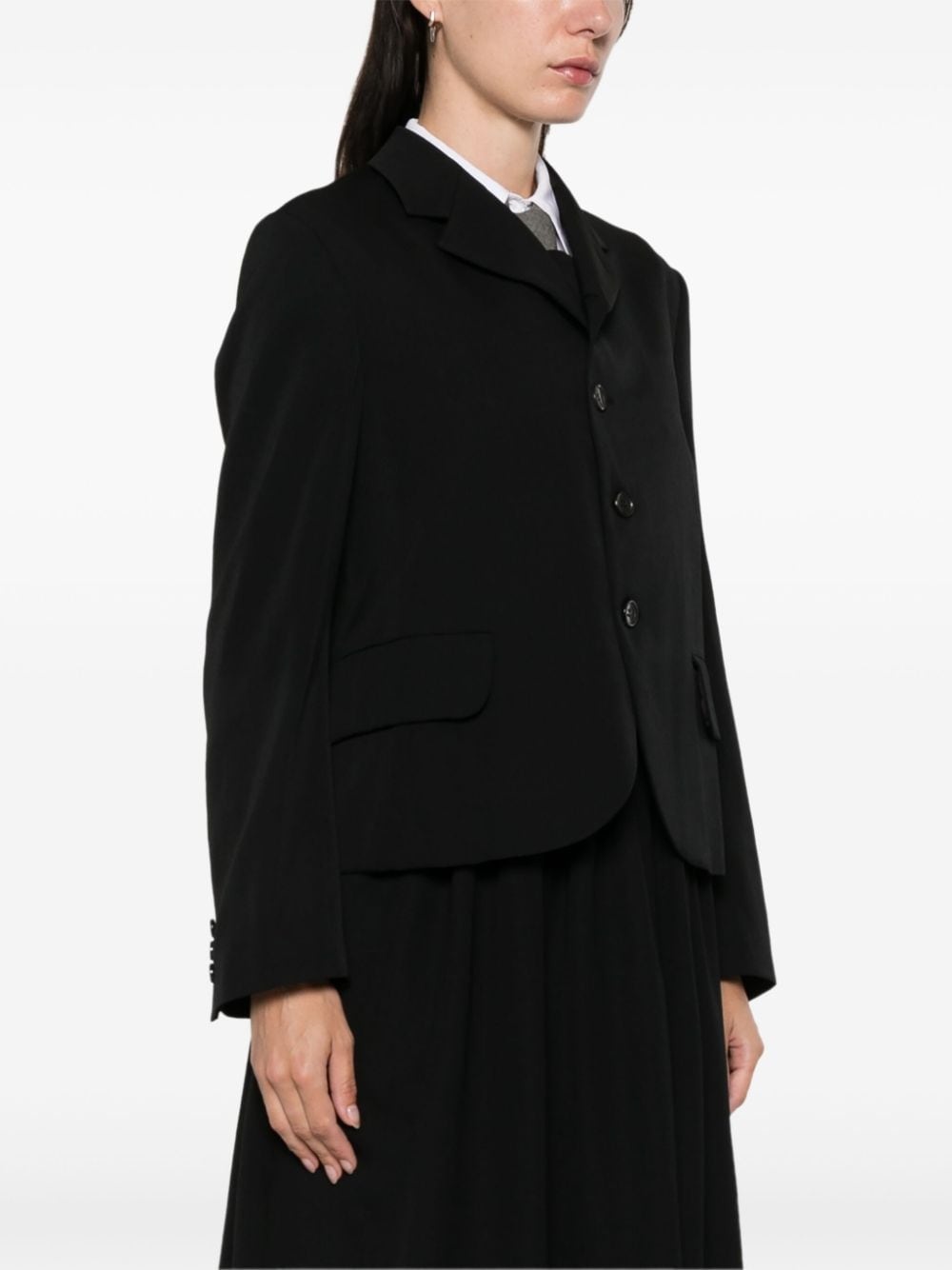 wool blazer - 3