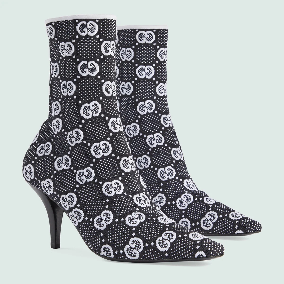 Gucci Women's GG Knit Demi Boots