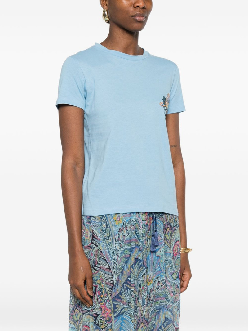 paisley print T-shirt 3