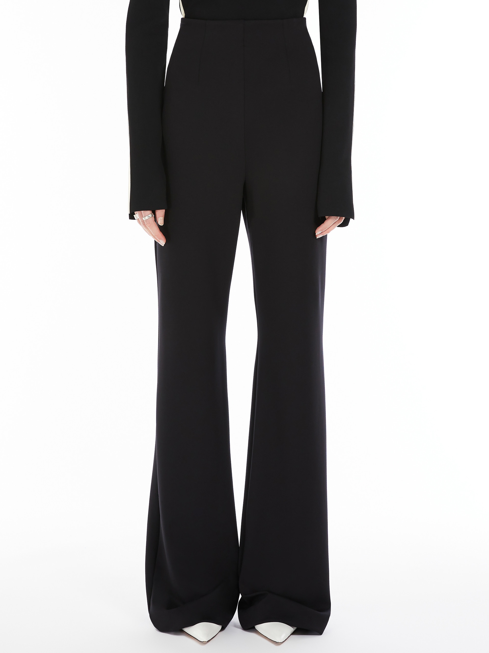 OLEA High-waisted scuba jersey trousers - 3