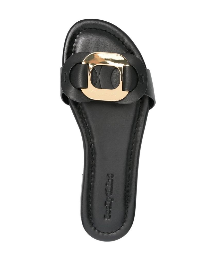Chany leather sandals - 4
