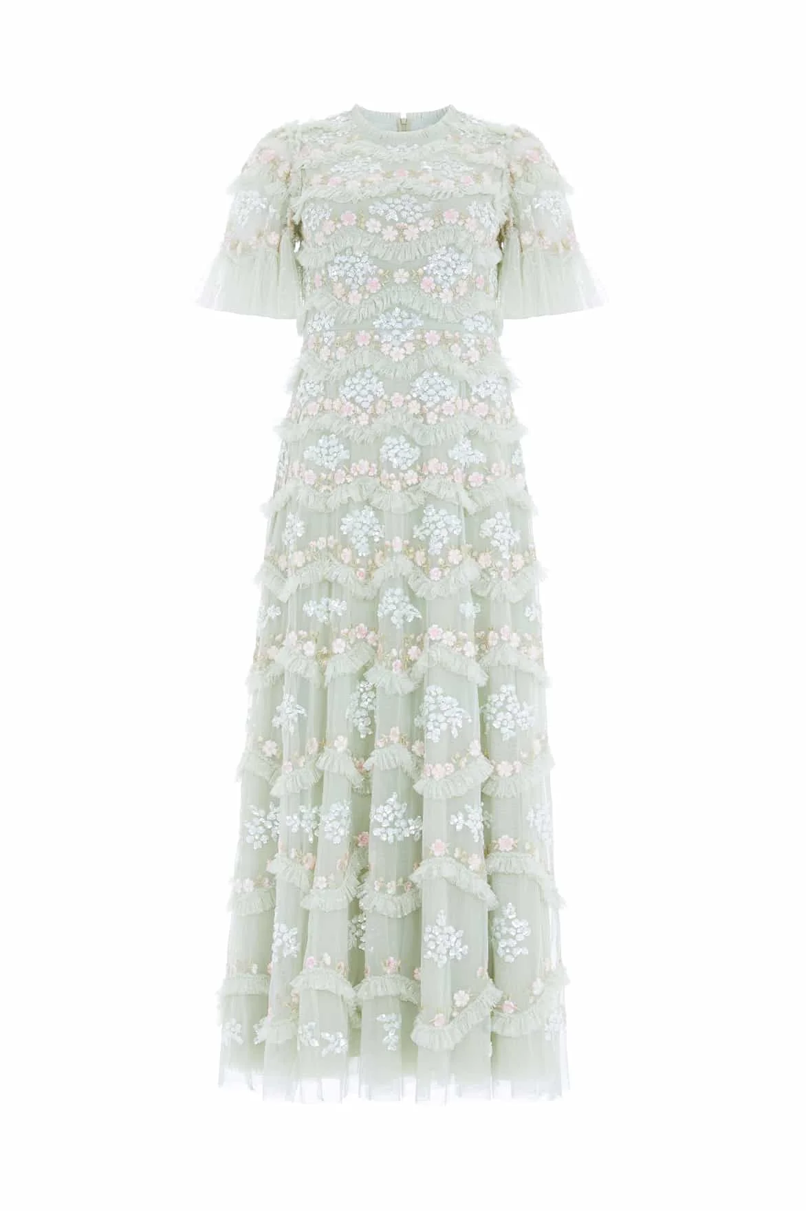 Daisy Wave Ankle Gown - 1