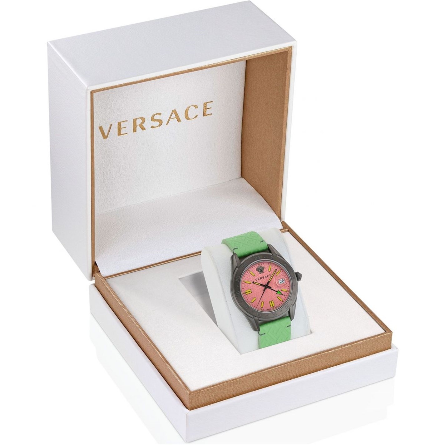 VERSACE GRECA TIME GMT WATCH VE7C00323 - 3
