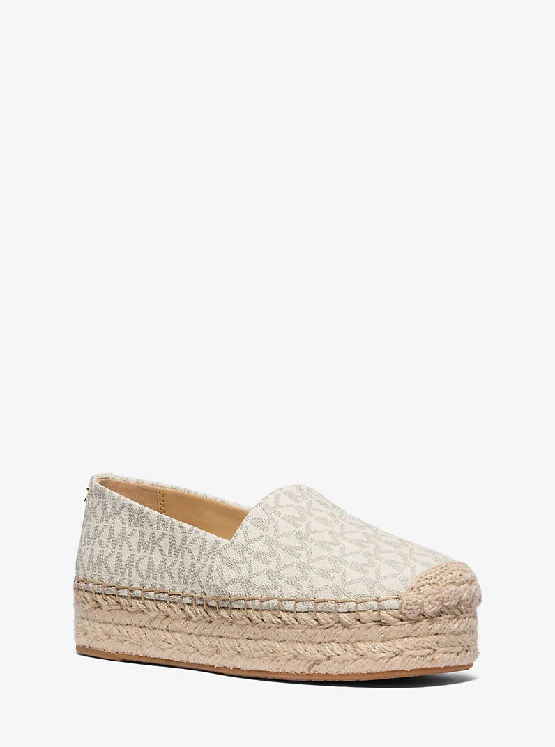 Lynn Signature Logo Platform Espadrille - 1