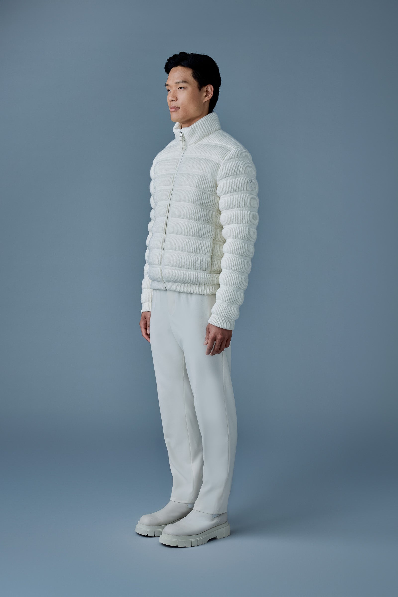 CHRISTOPHER Cashmere light down jacket - 3