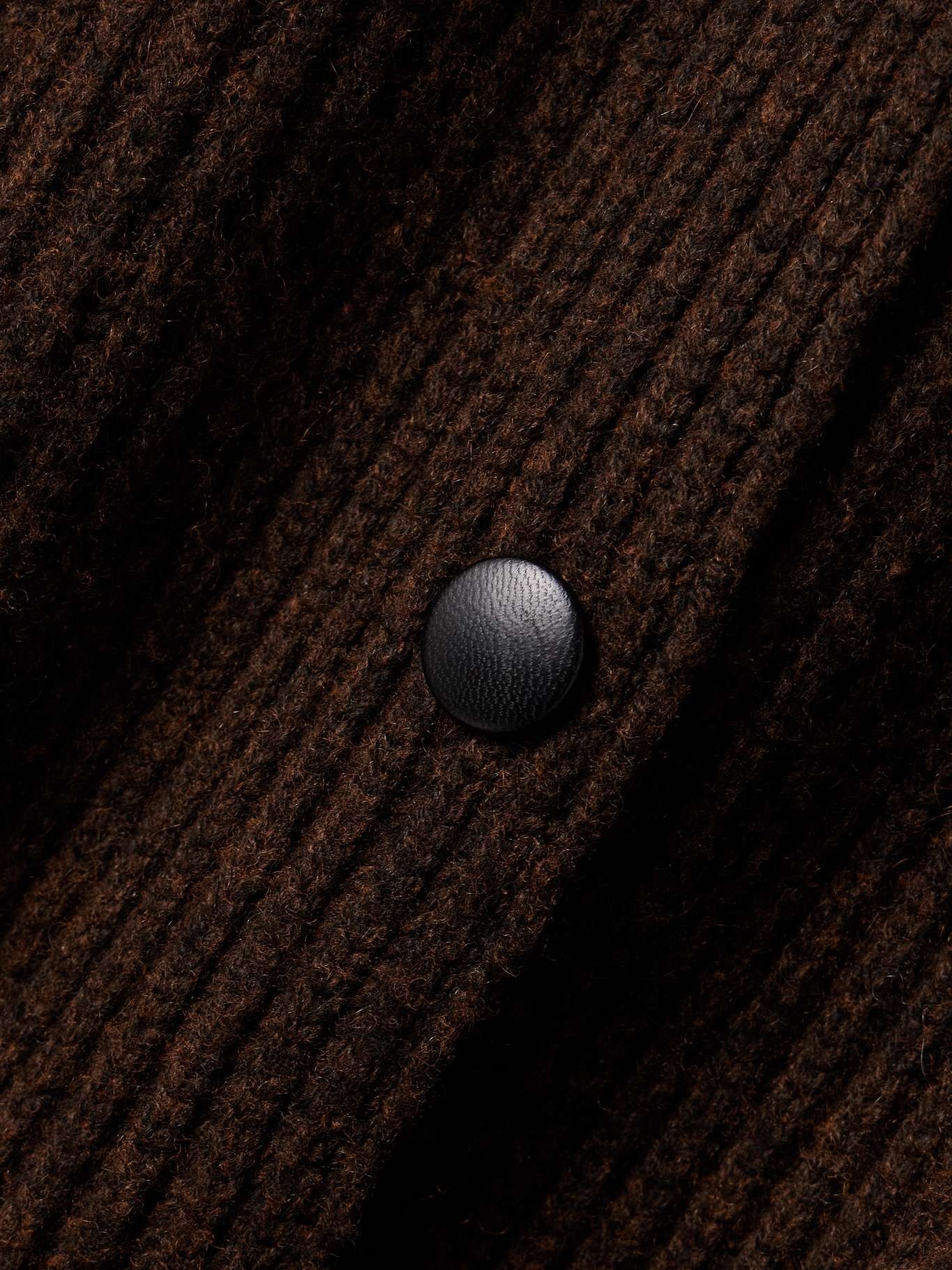 Jina oversized ribbed cashmere cardigan - 4