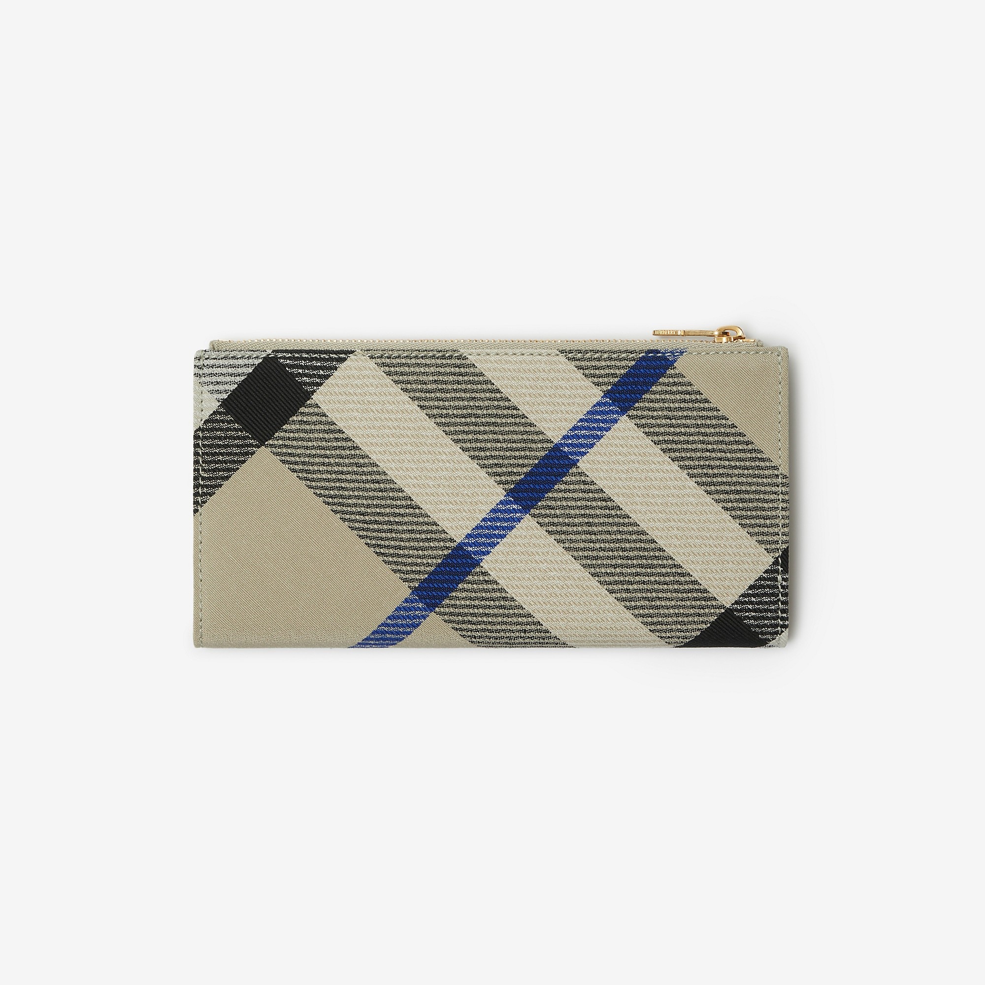 Large Check Bifold Wallet - 3