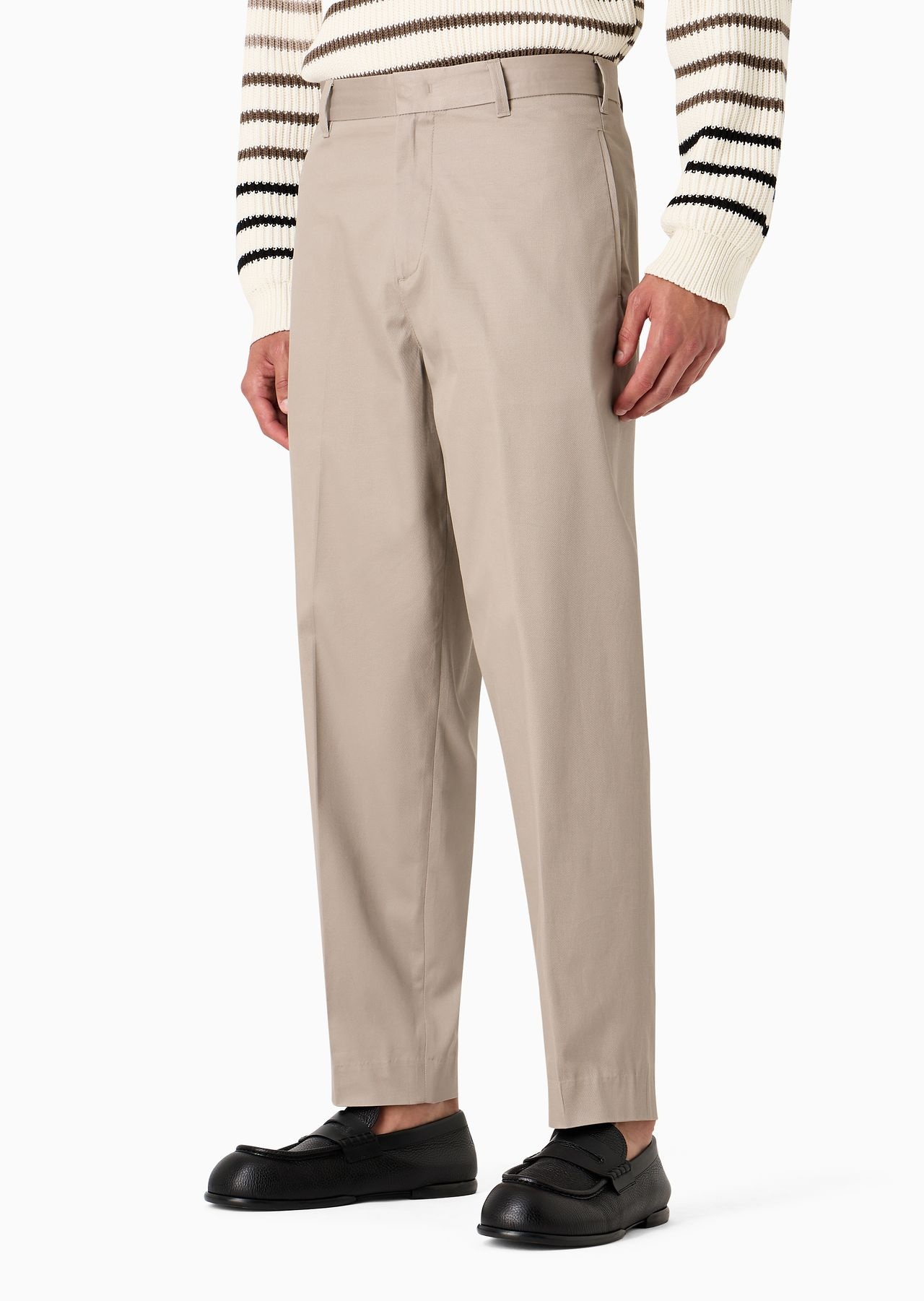 Chinos in comfort cotton twill - 2