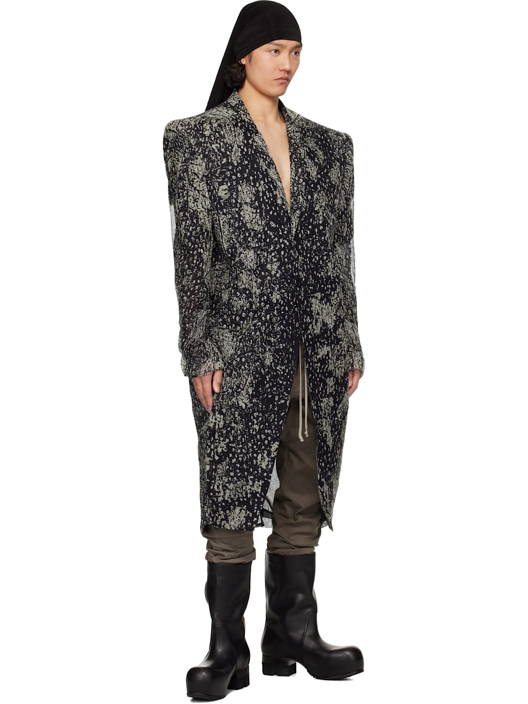 Black Hollywood Bahaus Ballast Boots - 5