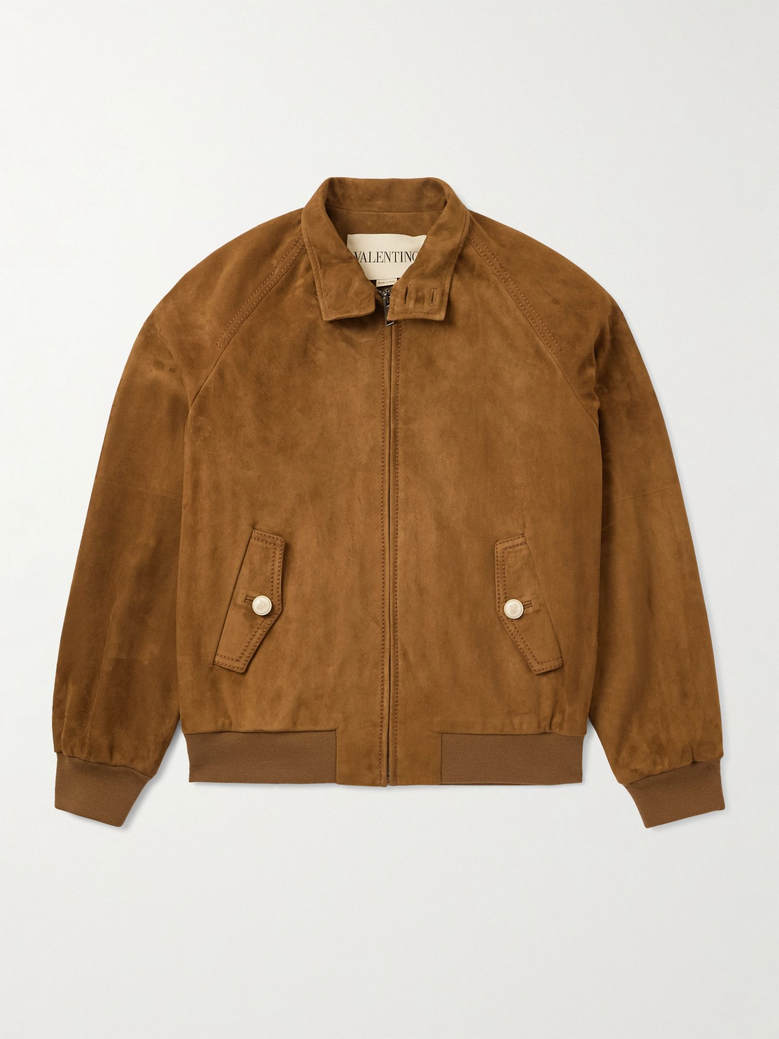 Suede Jacket Brown - 1