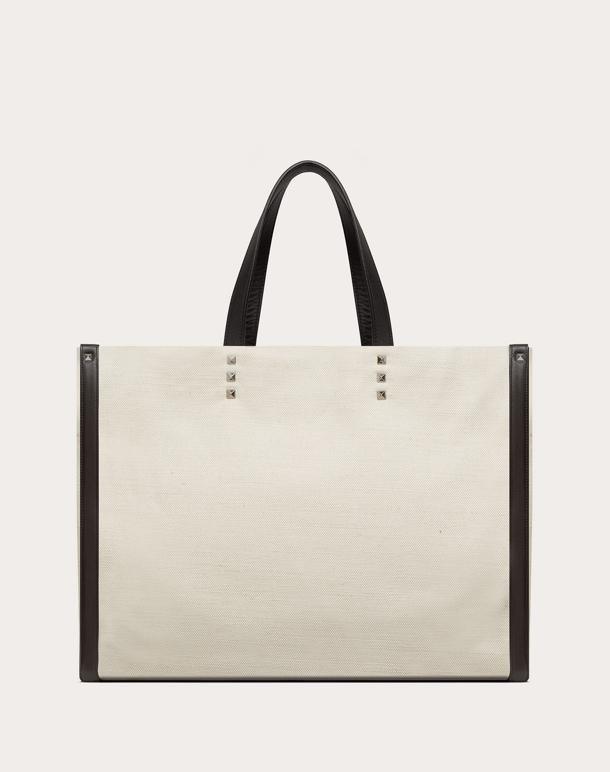 Medium VLTN Graph Canvas Tote Bag - 3