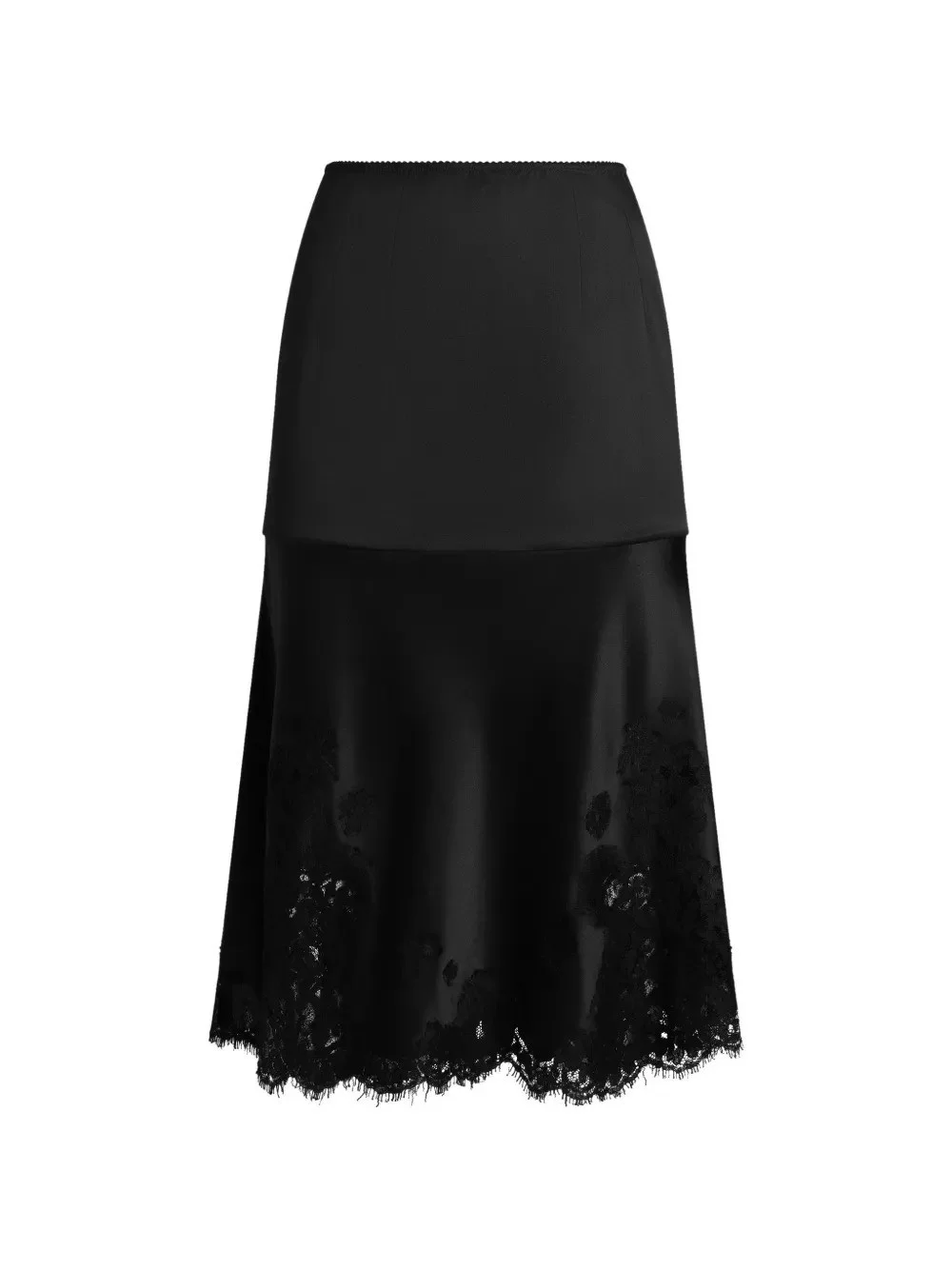 LACE DETAIL SKIRT - 1