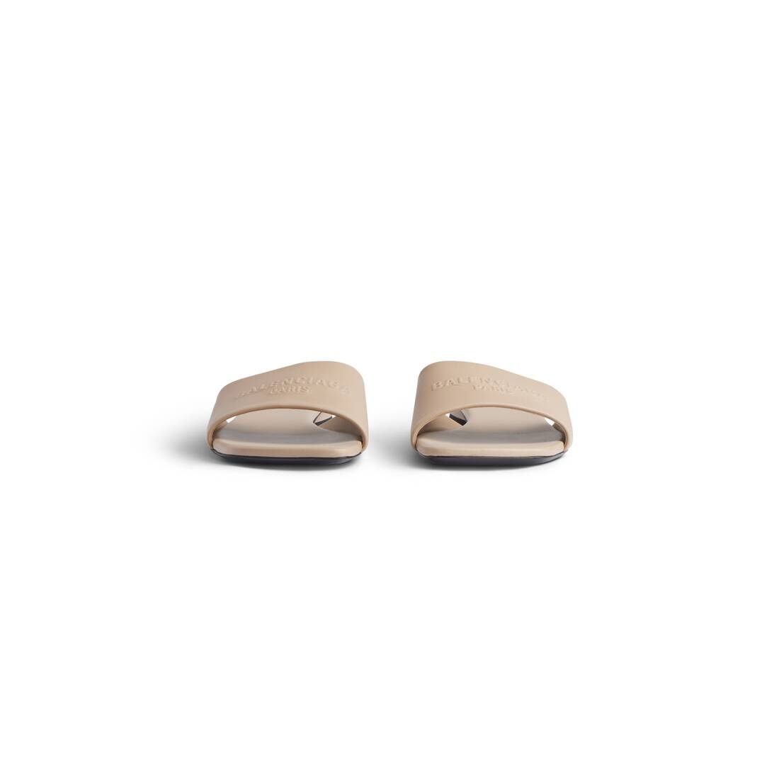 Women's Duty Free Flat Sandal  in Beige - 3