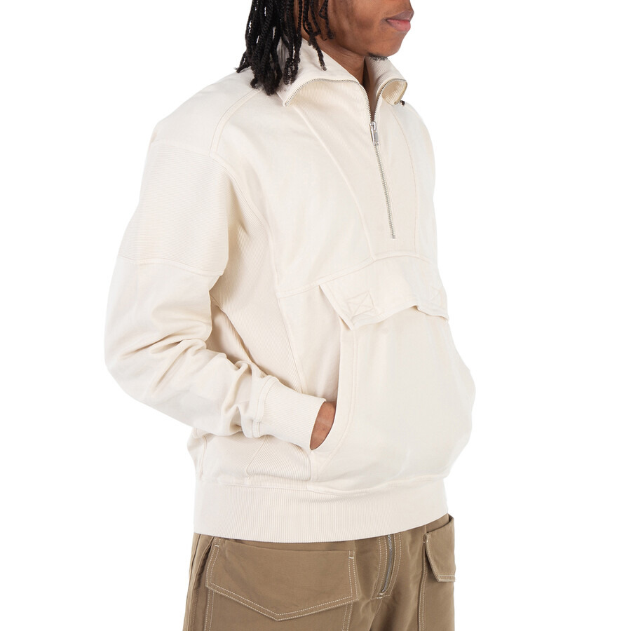 Isabel Marant Men's Ecru Preston Cotton Sweatshirt - 3