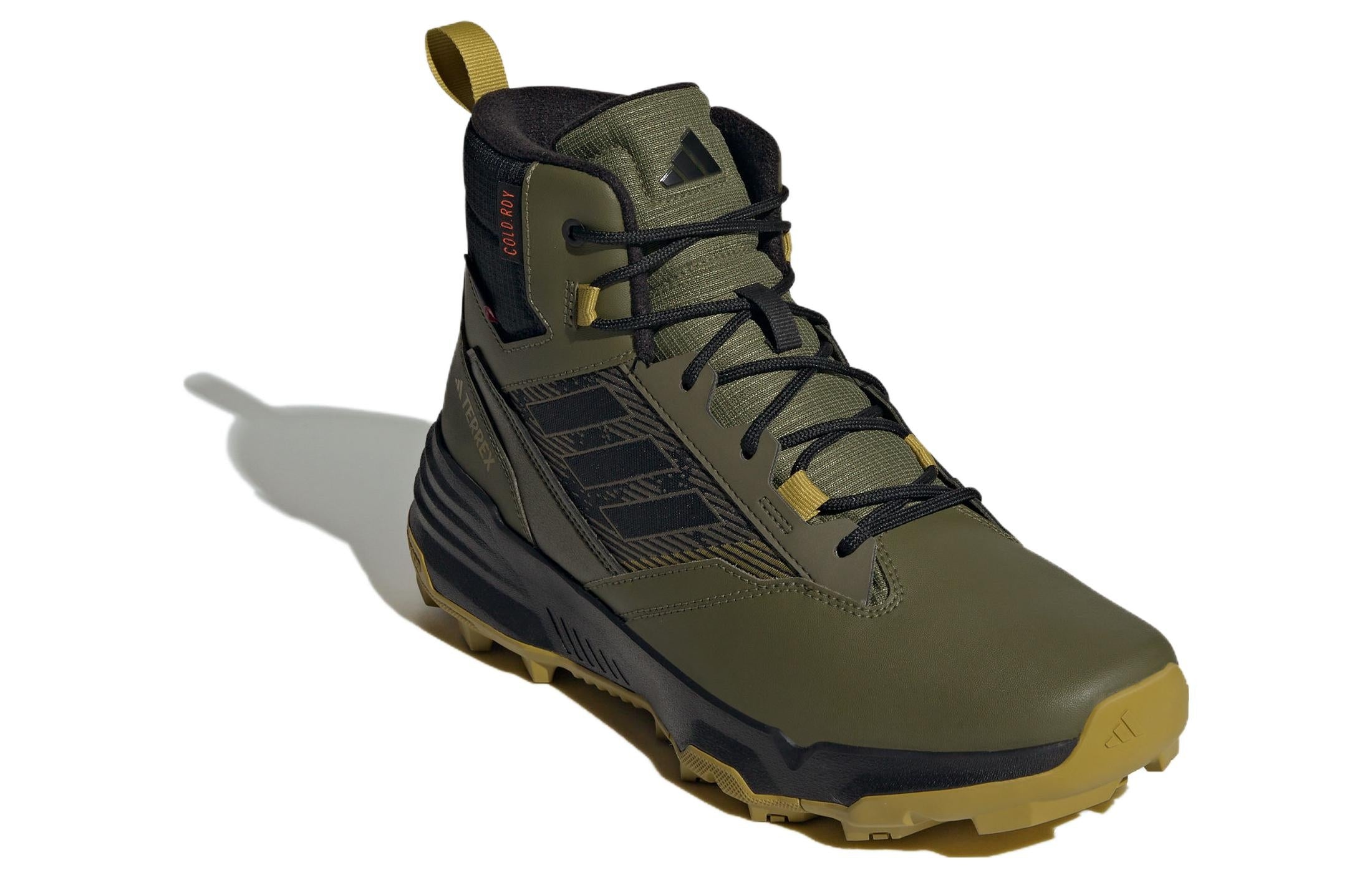 adidas Terrex AX4 Mid Beta COLD.RDY 'Focus Olive Black ' IF4988 - 3