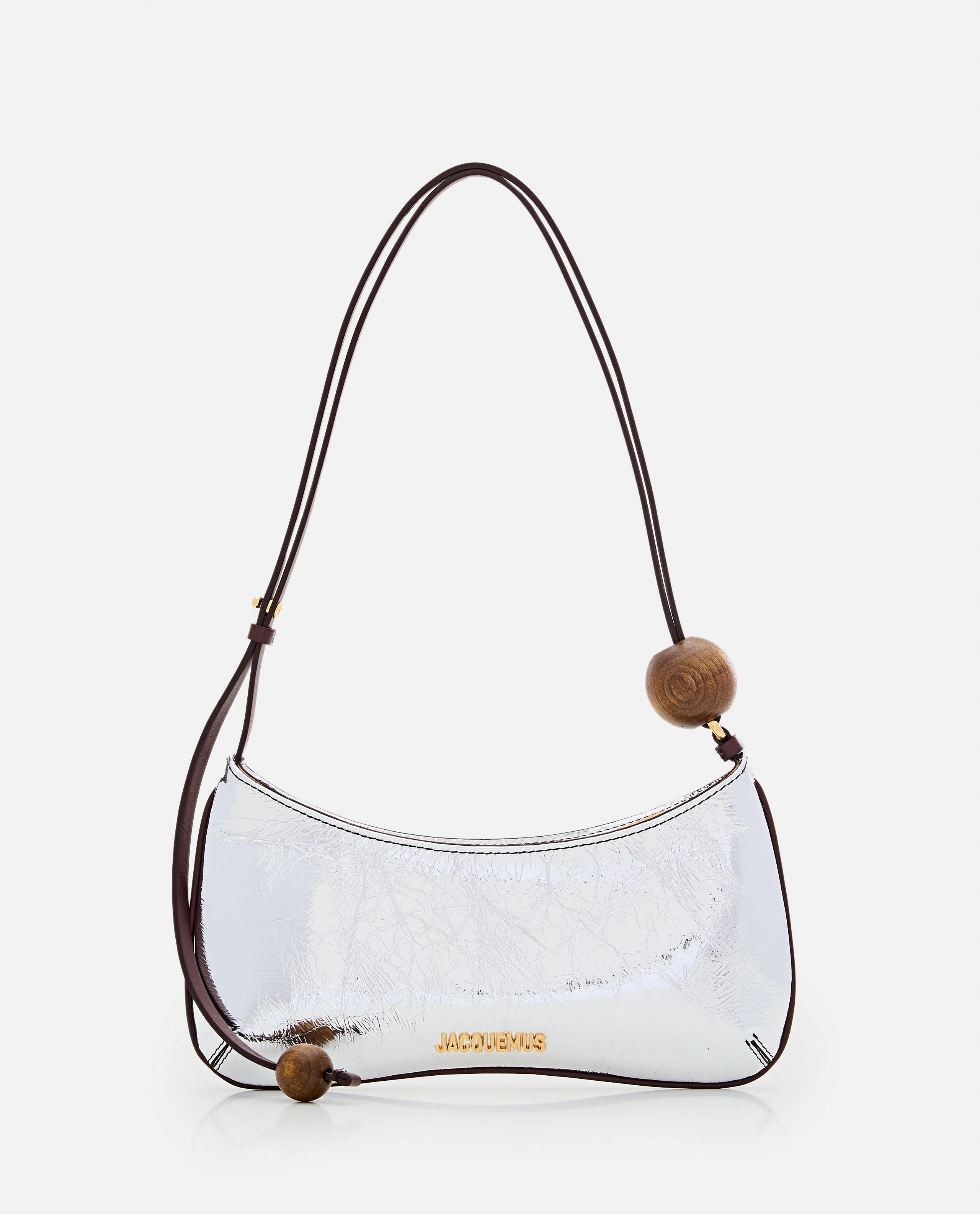 Jacquemus Women Le Bisou Perle Leather Shoulder Bag - 1