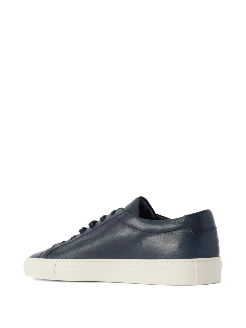 Common Projects serial-stamp leather sneakers outlook