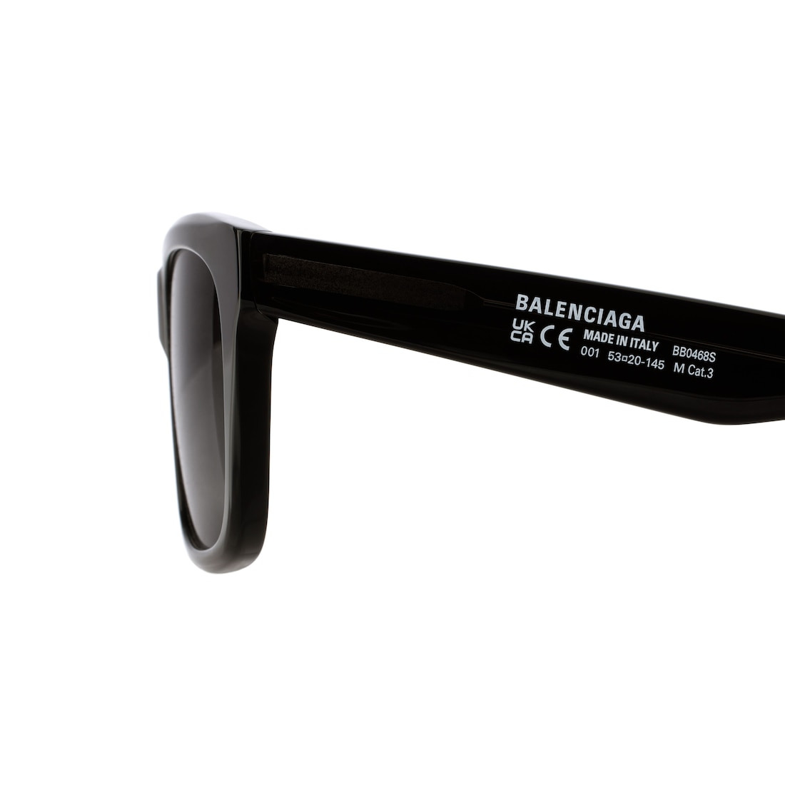 Men's Soho Square Xl Sunglasses in Black - 5