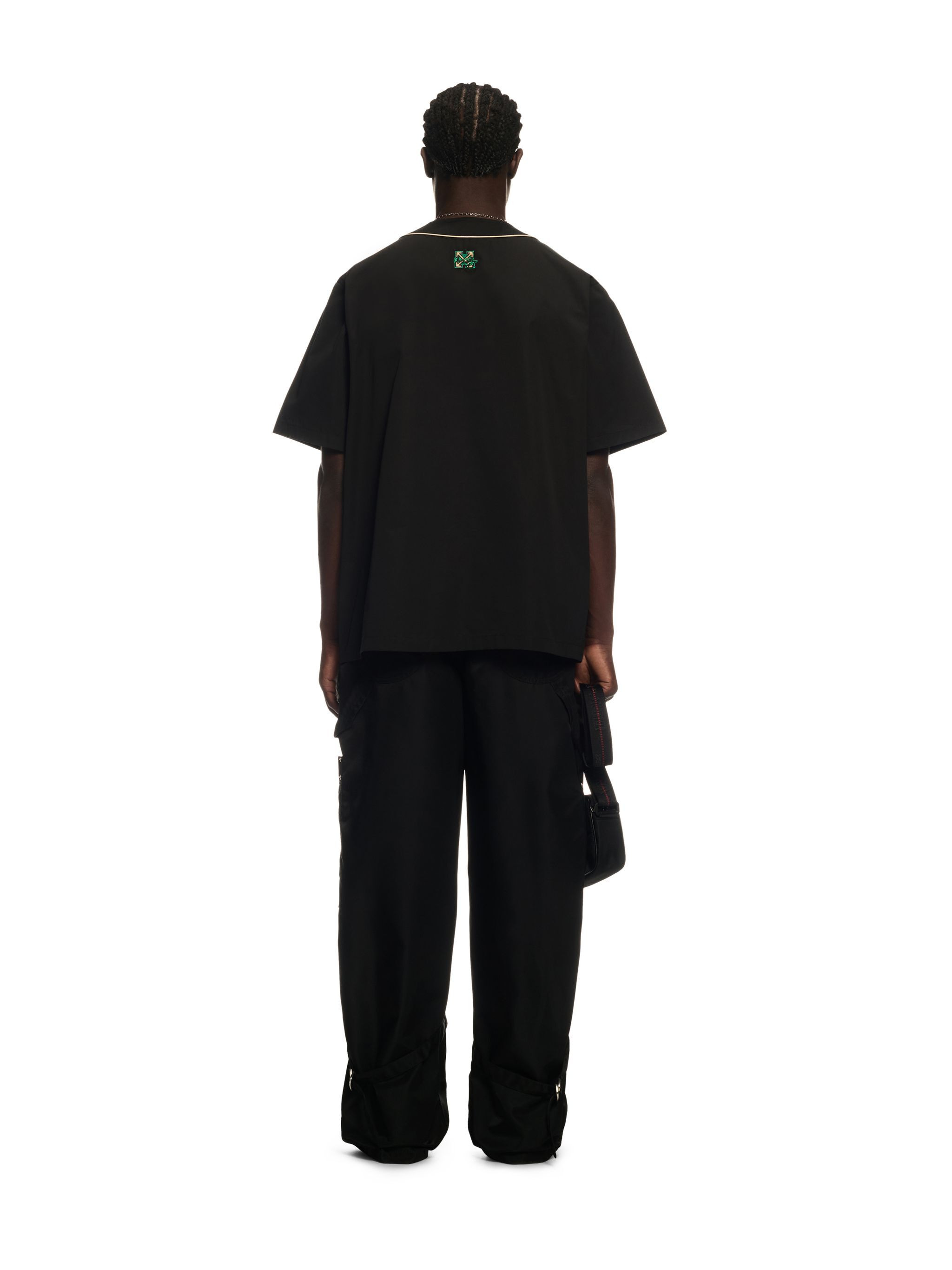 Black Crocodile Baseball Shirt - 4