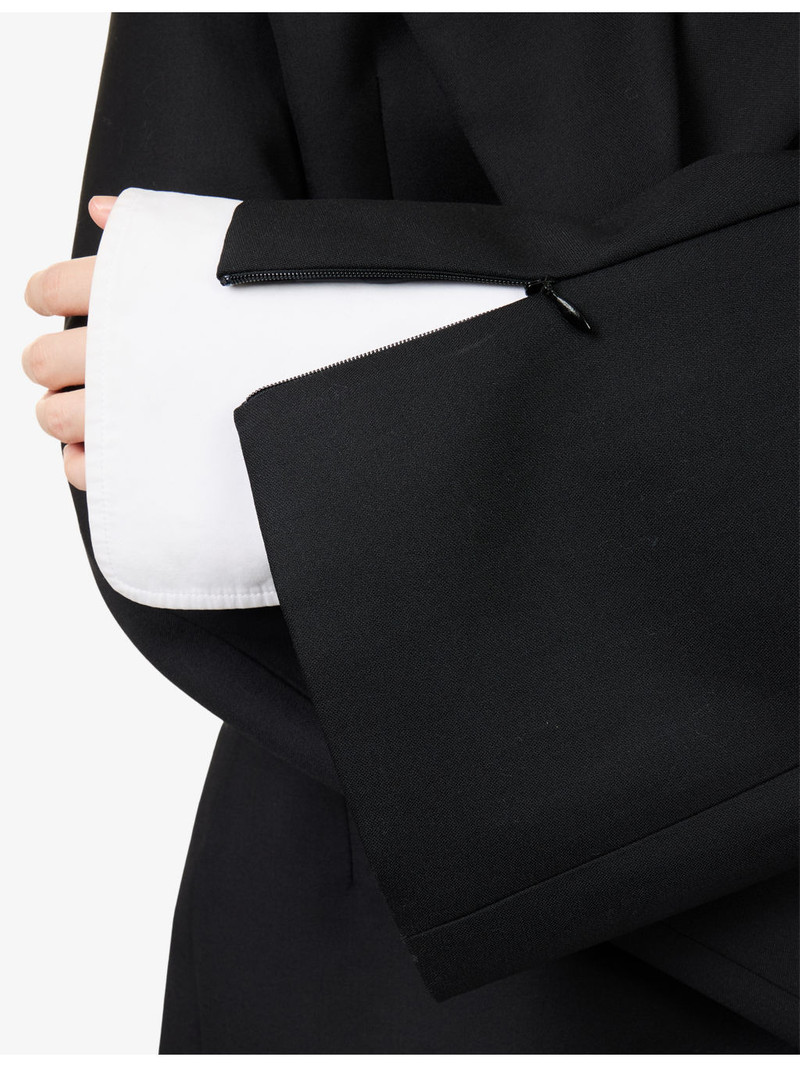 Madame Single-Breasted Wool Blazer 6
